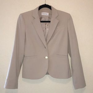 Calvin Klein Beige Blazer